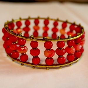 Sara Blaine Rojo Bangle